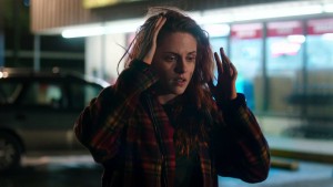 Kristen Stewart acting in American Ultra