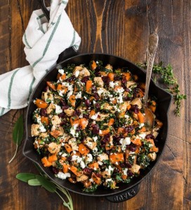 Chicken-Skillet-Dinner-with-Sweet-Potatoes - April 17, 19