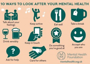 Mental Health Day - 10 ways to look after your mental health